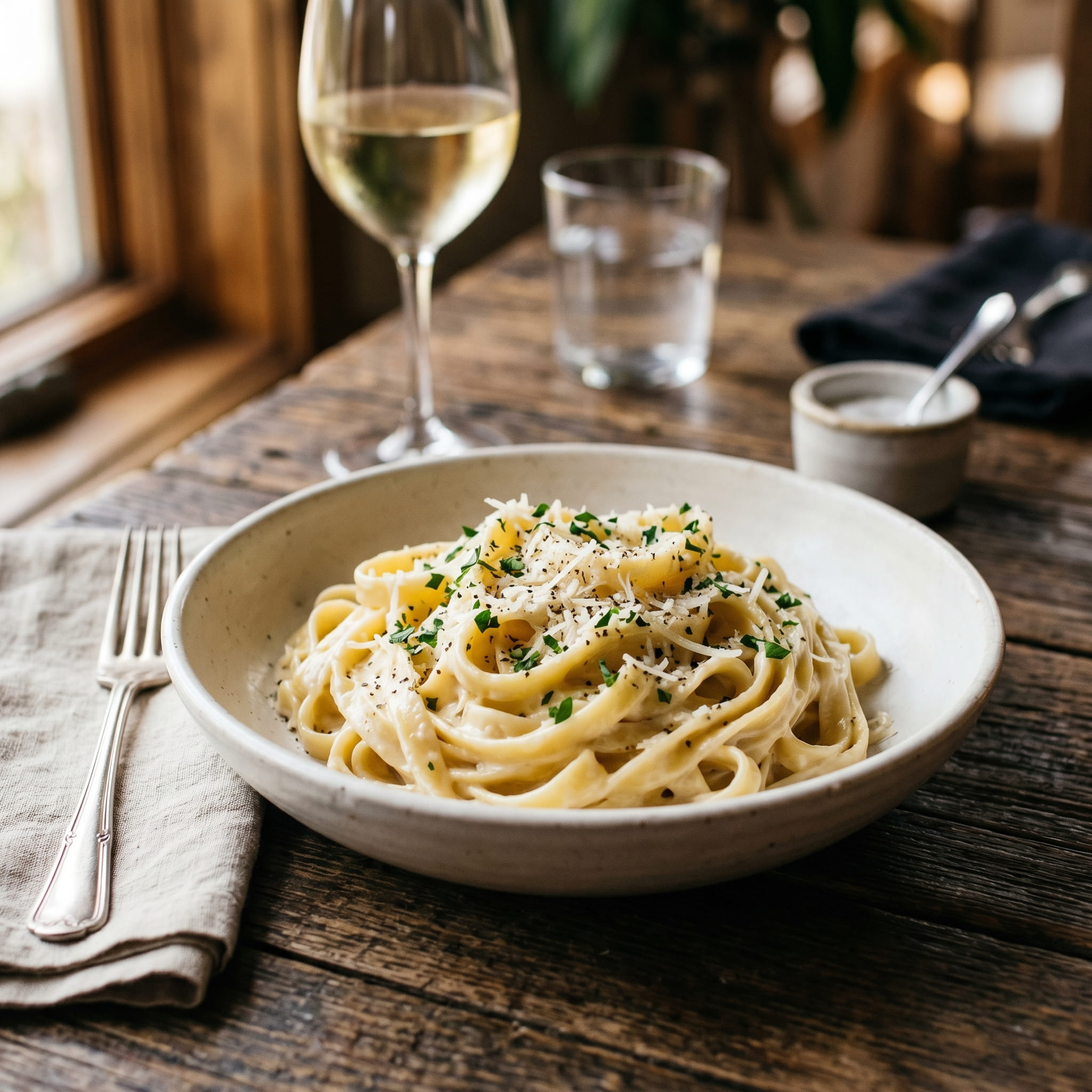 Fettuccine Alfredo