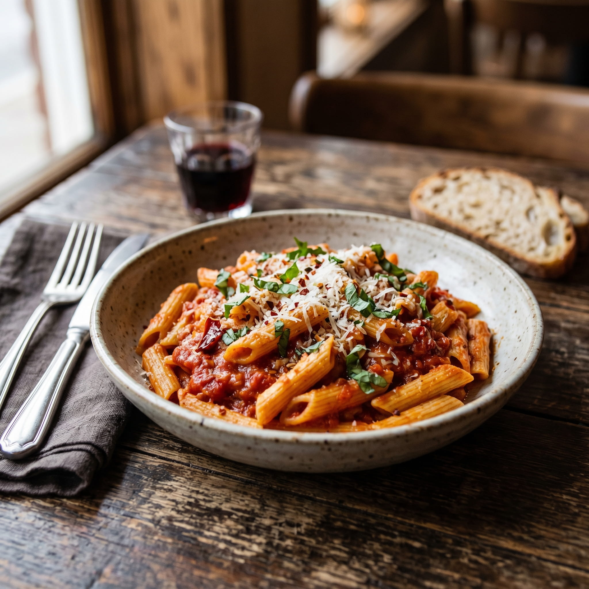 Penne Arrabbiata